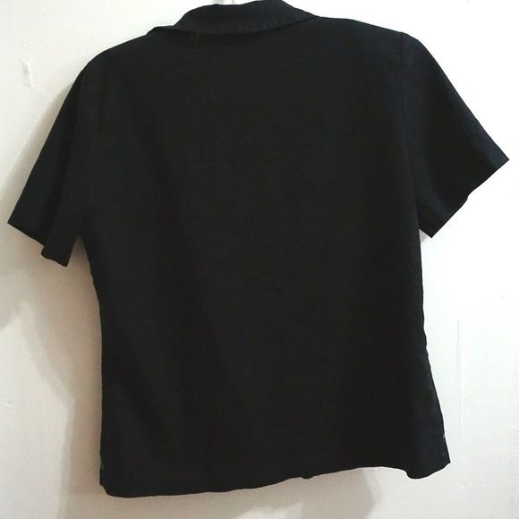 Montee Collection Ramie Embroidered button down - Picture 7 of 8